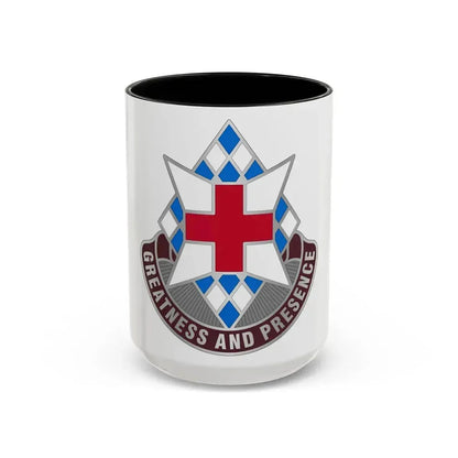 Dental Health Activity Bavaria (U.S. Army) Accent Coffee Mug 15oz Black - Go Mug Yourself