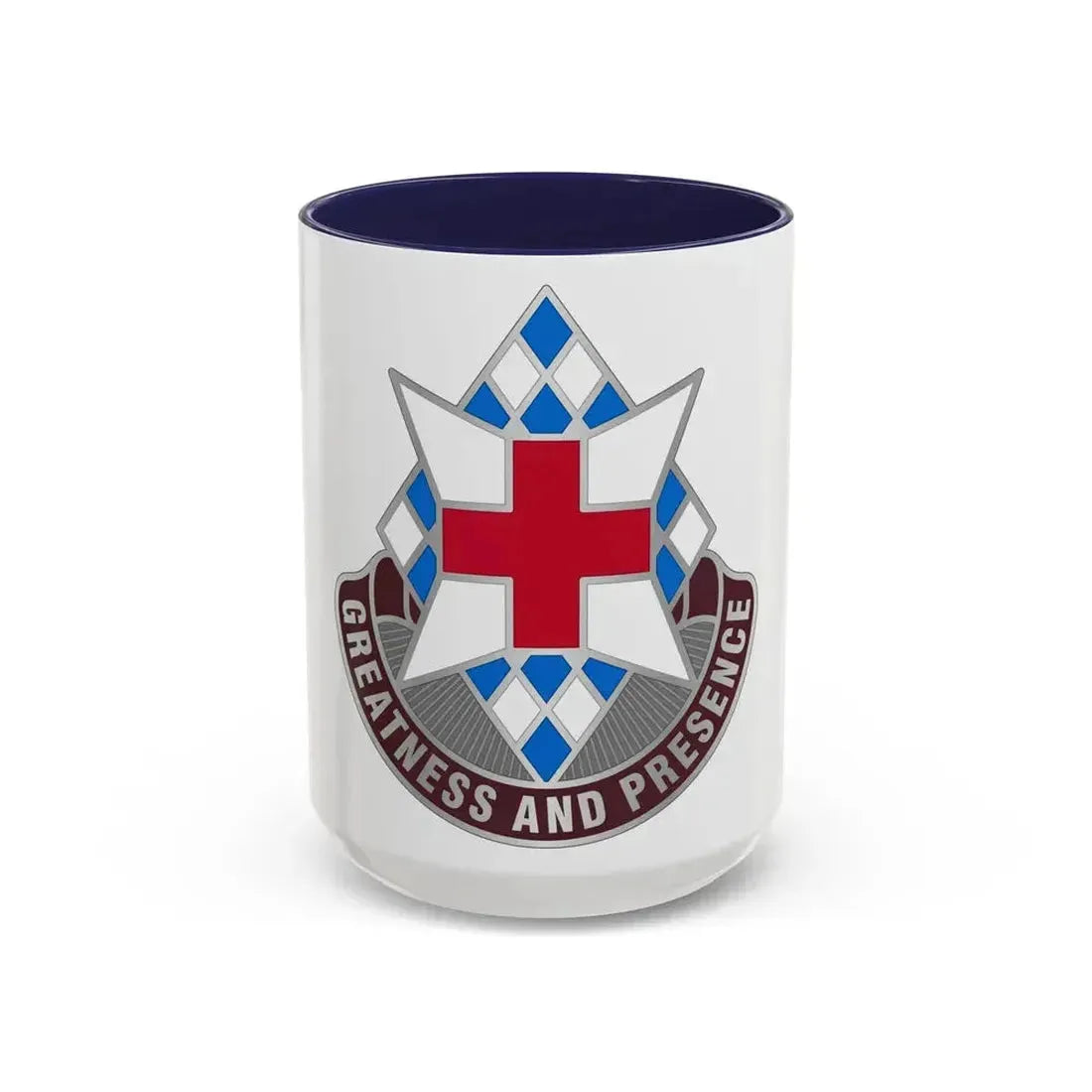 Dental Health Activity Bavaria (U.S. Army) Accent Coffee Mug 15oz Navy - Go Mug Yourself