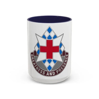 Dental Health Activity Bavaria (U.S. Army) Accent Coffee Mug 15oz Navy - Go Mug Yourself