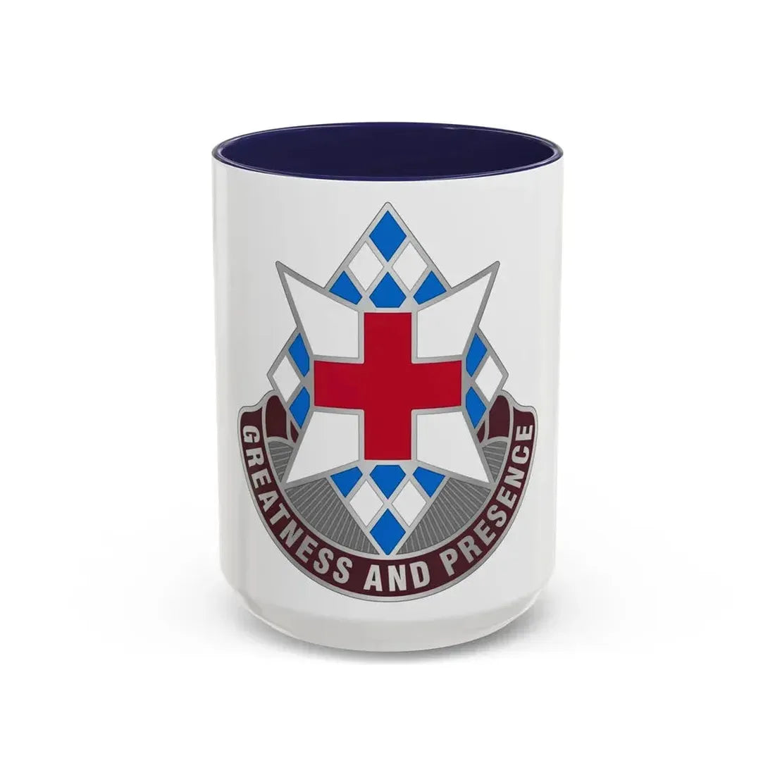 Dental Health Activity Bavaria (U.S. Army) Accent Coffee Mug 15oz Navy - Go Mug Yourself