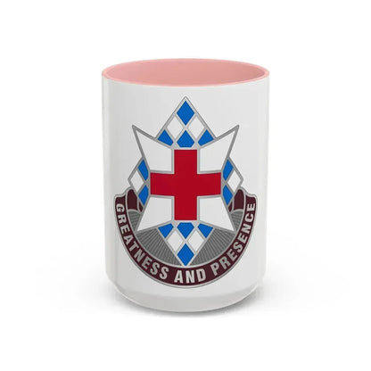 Dental Health Activity Bavaria (U.S. Army) Accent Coffee Mug 15oz Pink - Go Mug Yourself