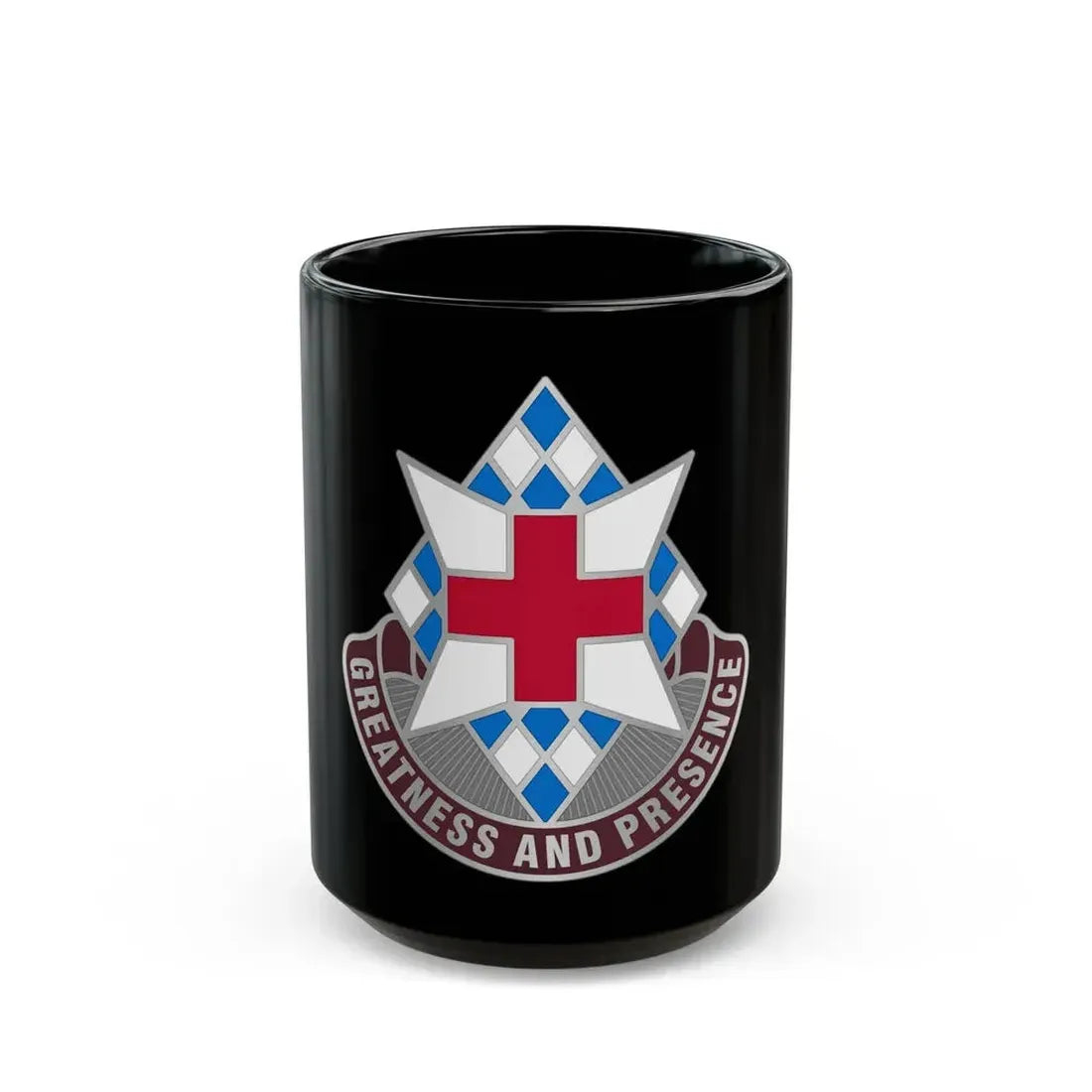 Dental Health Activity Bavaria (U.S. Army) Black Coffee Mug 15oz - Go Mug Yourself