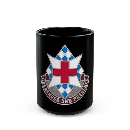 Dental Health Activity Bavaria (U.S. Army) Black Coffee Mug 15oz - Go Mug Yourself
