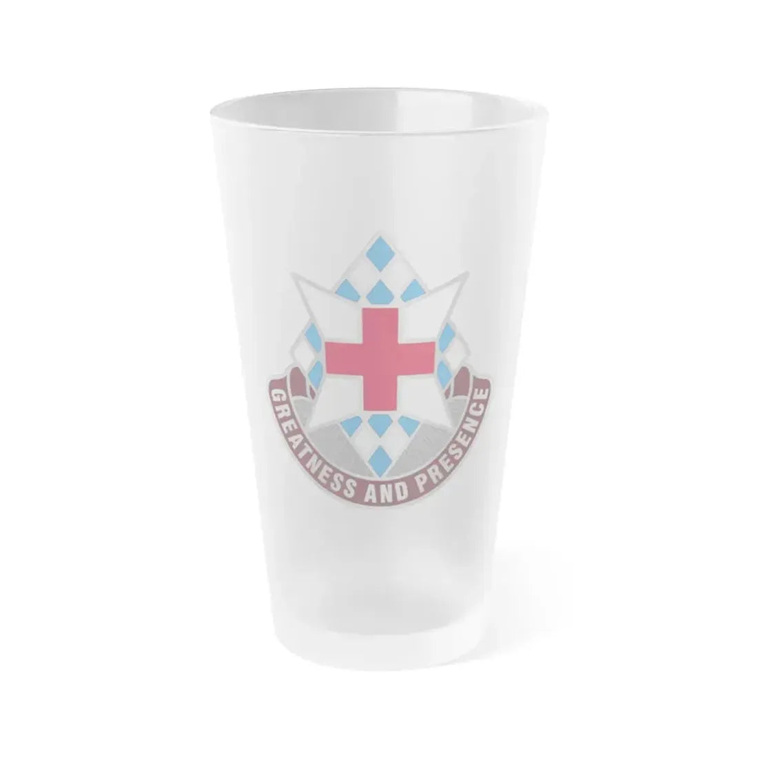 Dental Health Activity Bavaria (U.S. Army) Frosted Pint Glass 16oz Default Title - Go Mug Yourself