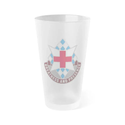 Dental Health Activity Bavaria (U.S. Army) Frosted Pint Glass 16oz Default Title - Go Mug Yourself