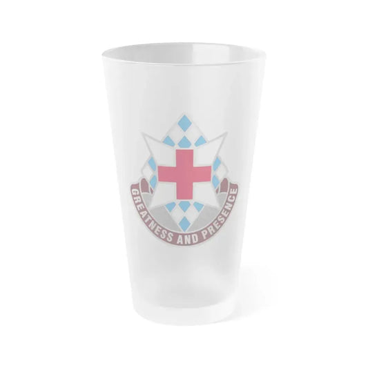 Dental Health Activity Bavaria (U.S. Army) Frosted Pint Glass 16oz Default Title - Go Mug Yourself