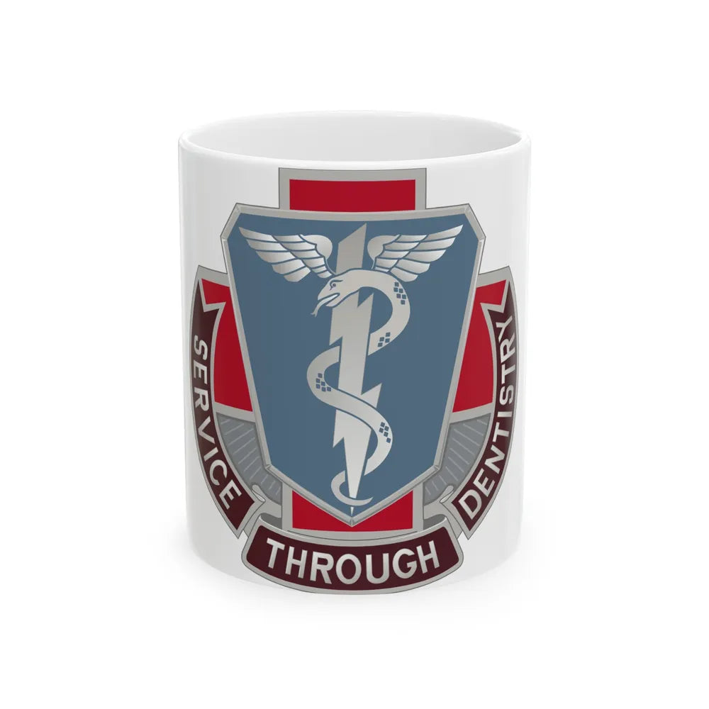 Dental Health Activity Fort Benning (U.S. Army) White Coffee Mug-11oz-Go Mug Yourself