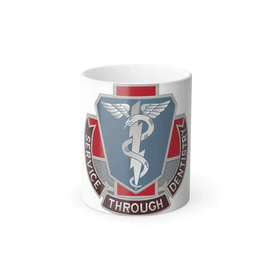 Dental Health Activity Fort Benning (U.S. Army) Color Changing Mug 11oz - Go Mug Yourself