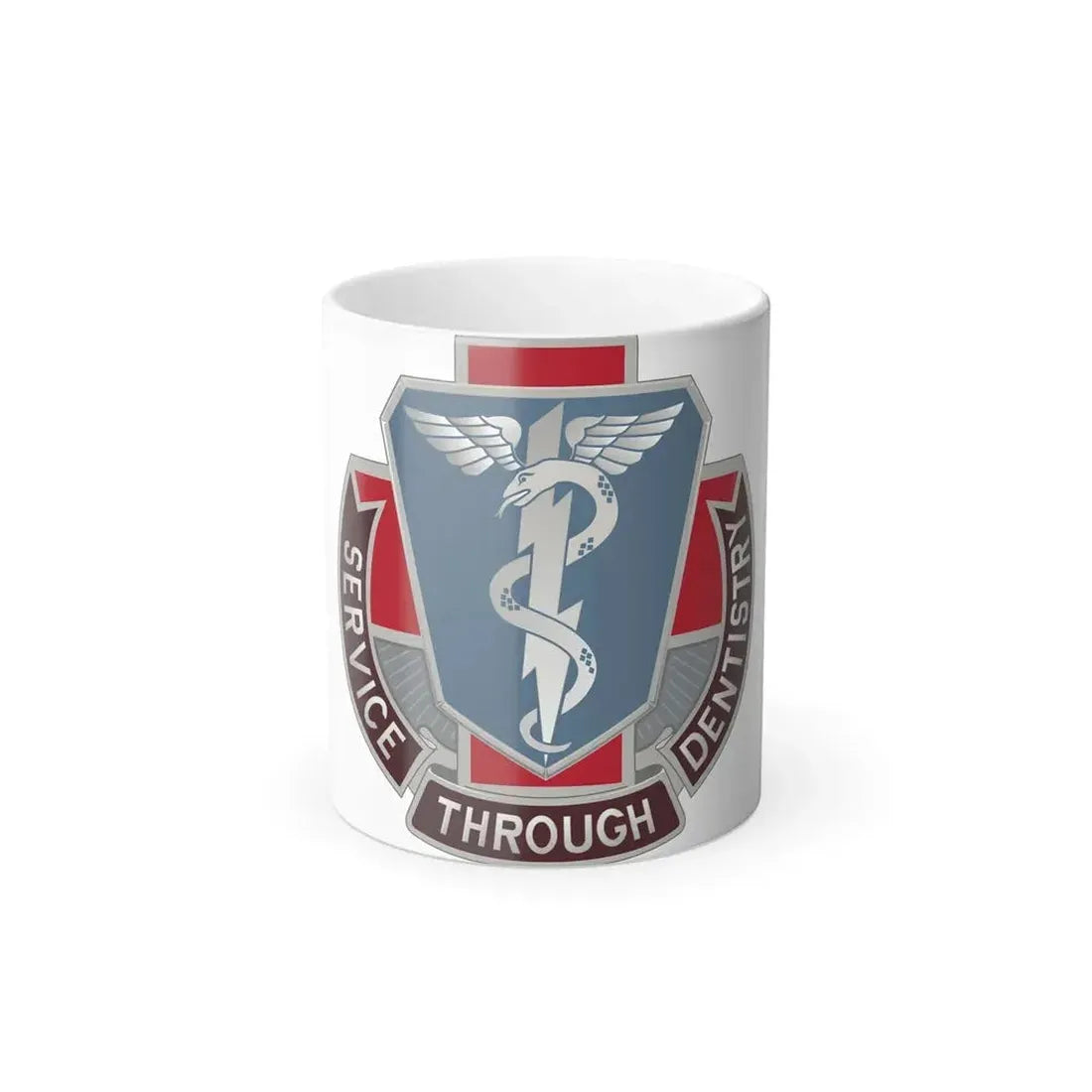 Dental Health Activity Fort Benning (U.S. Army) Color Changing Mug 11oz - Go Mug Yourself