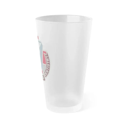 Dental Health Activity Fort Benning (U.S. Army) Frosted Pint Glass 16oz - Go Mug Yourself