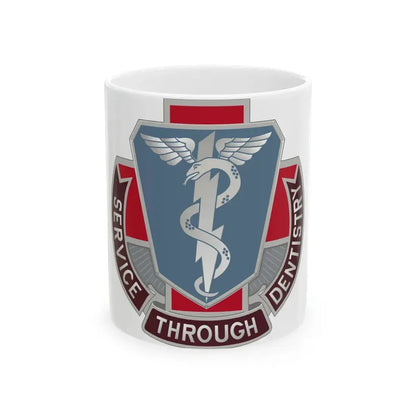 Dental Health Activity Fort Benning (U.S. Army) White Coffee Mug - Go Mug Yourself