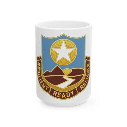 Dental Health Activity Fort Bliss (U.S. Army) White Coffee Mug-15oz-Go Mug Yourself