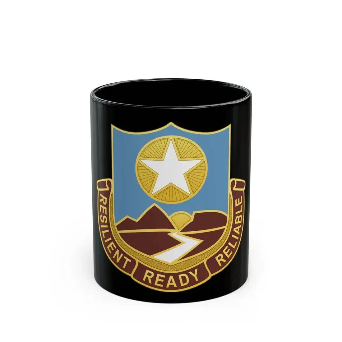 Dental Health Activity Fort Bliss (U.S. Army) Black Coffee Mug 11oz - Go Mug Yourself