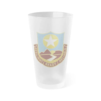 Dental Health Activity Fort Bliss (U.S. Army) Frosted Pint Glass 16oz Default Title - Go Mug Yourself