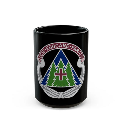 Dental Health Activity Fort Bragg (U.S. Army) Black Coffee Mug-15oz-Go Mug Yourself