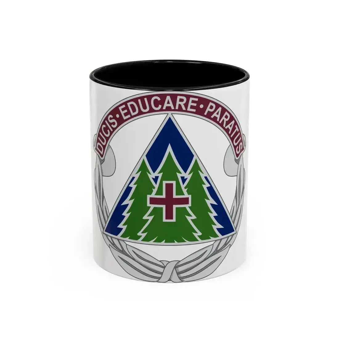 Dental Health Activity Fort Bragg (U.S. Army) Accent Coffee Mug 11oz Black - Go Mug Yourself