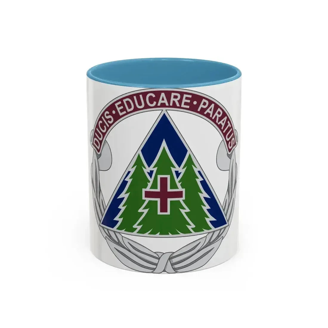 Dental Health Activity Fort Bragg (U.S. Army) Accent Coffee Mug 11oz Light Blue - Go Mug Yourself