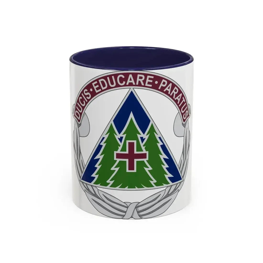 Dental Health Activity Fort Bragg (U.S. Army) Accent Coffee Mug 11oz Navy - Go Mug Yourself