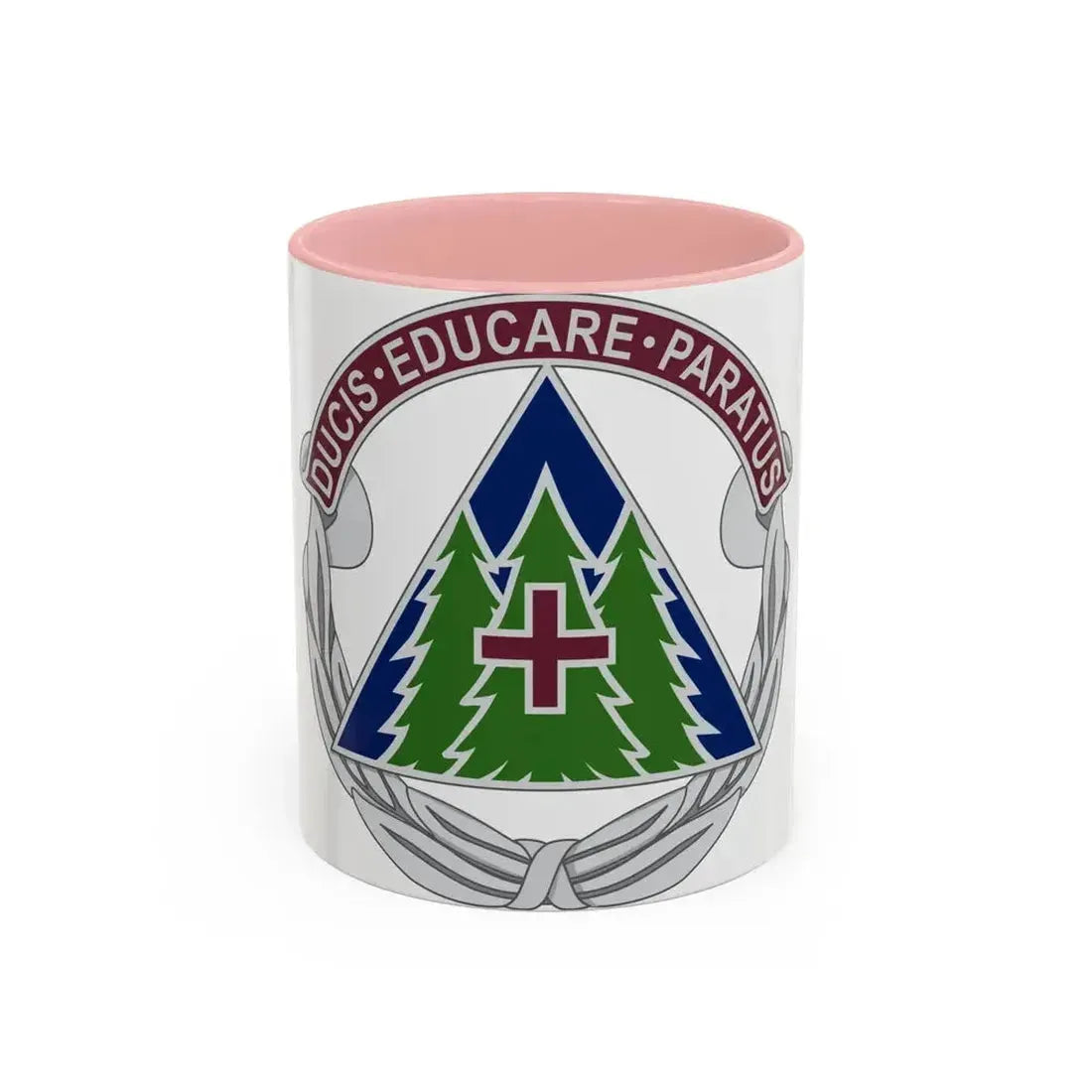 Dental Health Activity Fort Bragg (U.S. Army) Accent Coffee Mug 11oz Pink - Go Mug Yourself