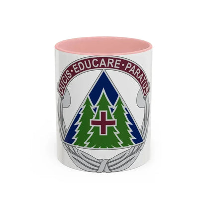 Dental Health Activity Fort Bragg (U.S. Army) Accent Coffee Mug 11oz Pink - Go Mug Yourself