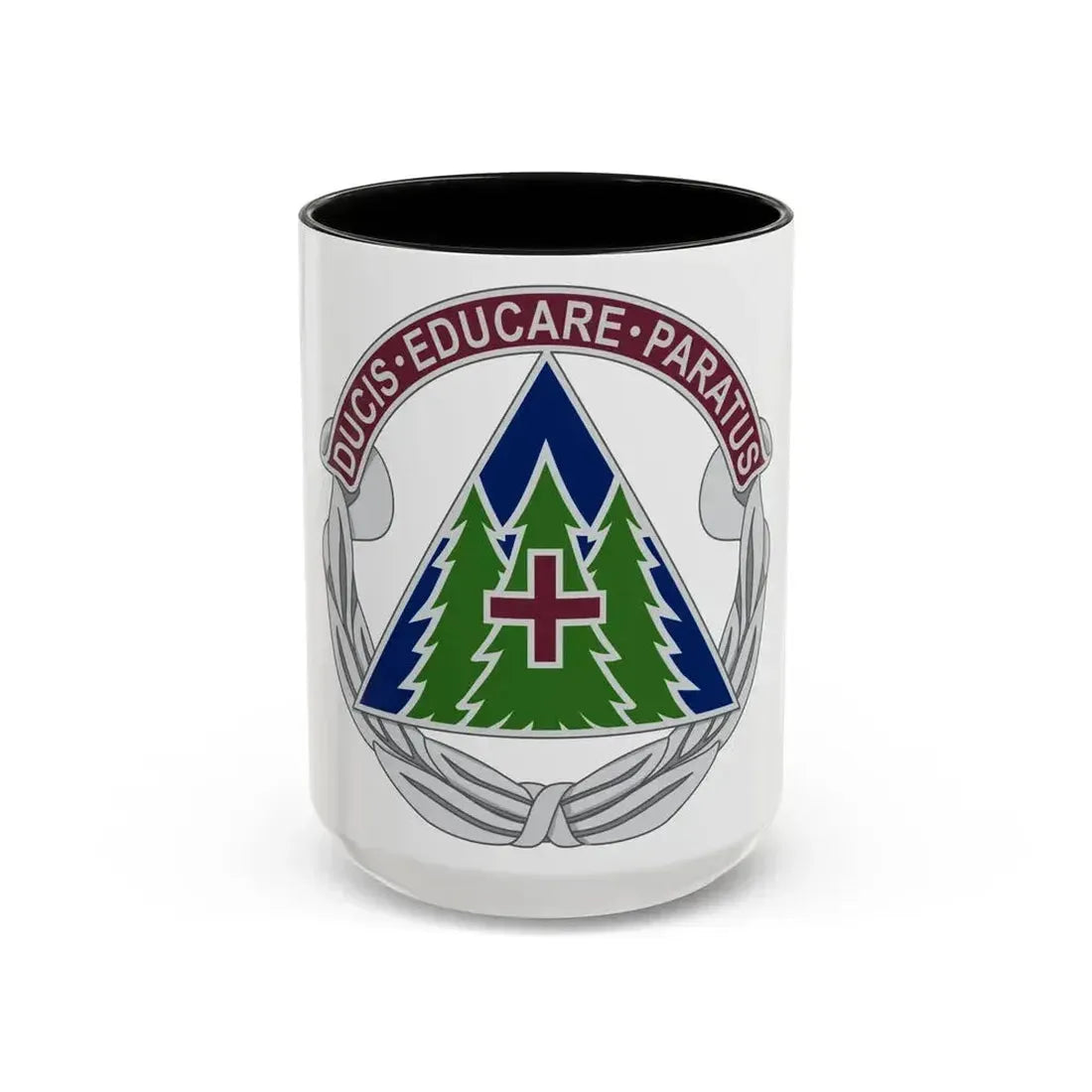 Dental Health Activity Fort Bragg (U.S. Army) Accent Coffee Mug 15oz Black - Go Mug Yourself