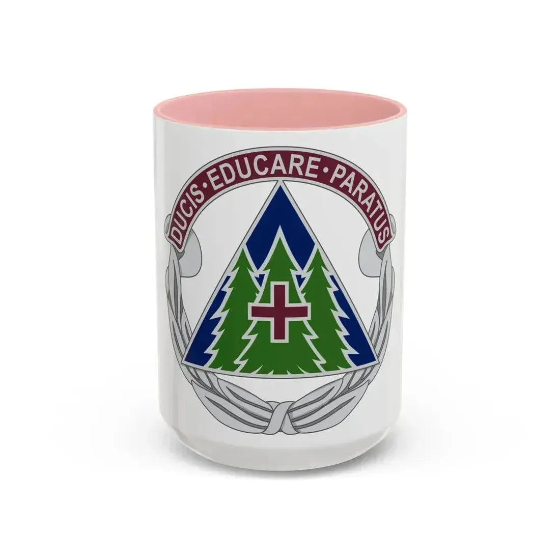 Dental Health Activity Fort Bragg (U.S. Army) Accent Coffee Mug 15oz Pink - Go Mug Yourself