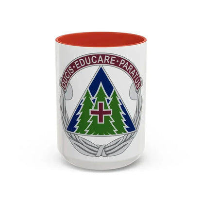 Dental Health Activity Fort Bragg (U.S. Army) Accent Coffee Mug 15oz Red - Go Mug Yourself