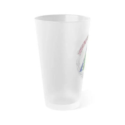 Dental Health Activity Fort Bragg (U.S. Army) Frosted Pint Glass 16oz - Go Mug Yourself
