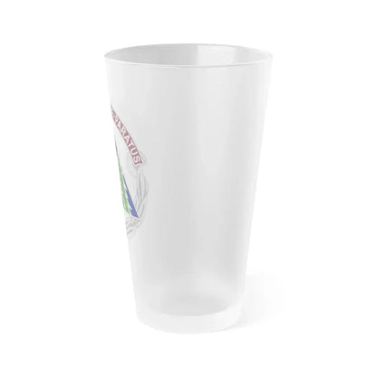 Dental Health Activity Fort Bragg (U.S. Army) Frosted Pint Glass 16oz - Go Mug Yourself