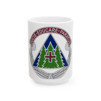 Dental Health Activity Fort Bragg (U.S. Army) White Coffee Mug 15oz - Go Mug Yourself