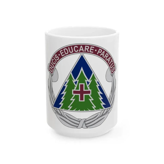 Dental Health Activity Fort Bragg (U.S. Army) White Coffee Mug 15oz - Go Mug Yourself