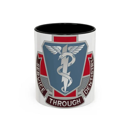 Dental Health Activity Fort Campbell (U.S. Army) Accent Coffee Mug 11oz Black - Go Mug Yourself