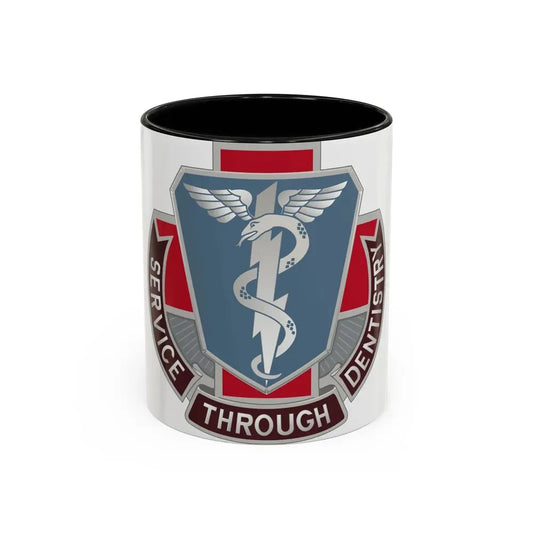 Dental Health Activity Fort Campbell (U.S. Army) Accent Coffee Mug 11oz Black - Go Mug Yourself