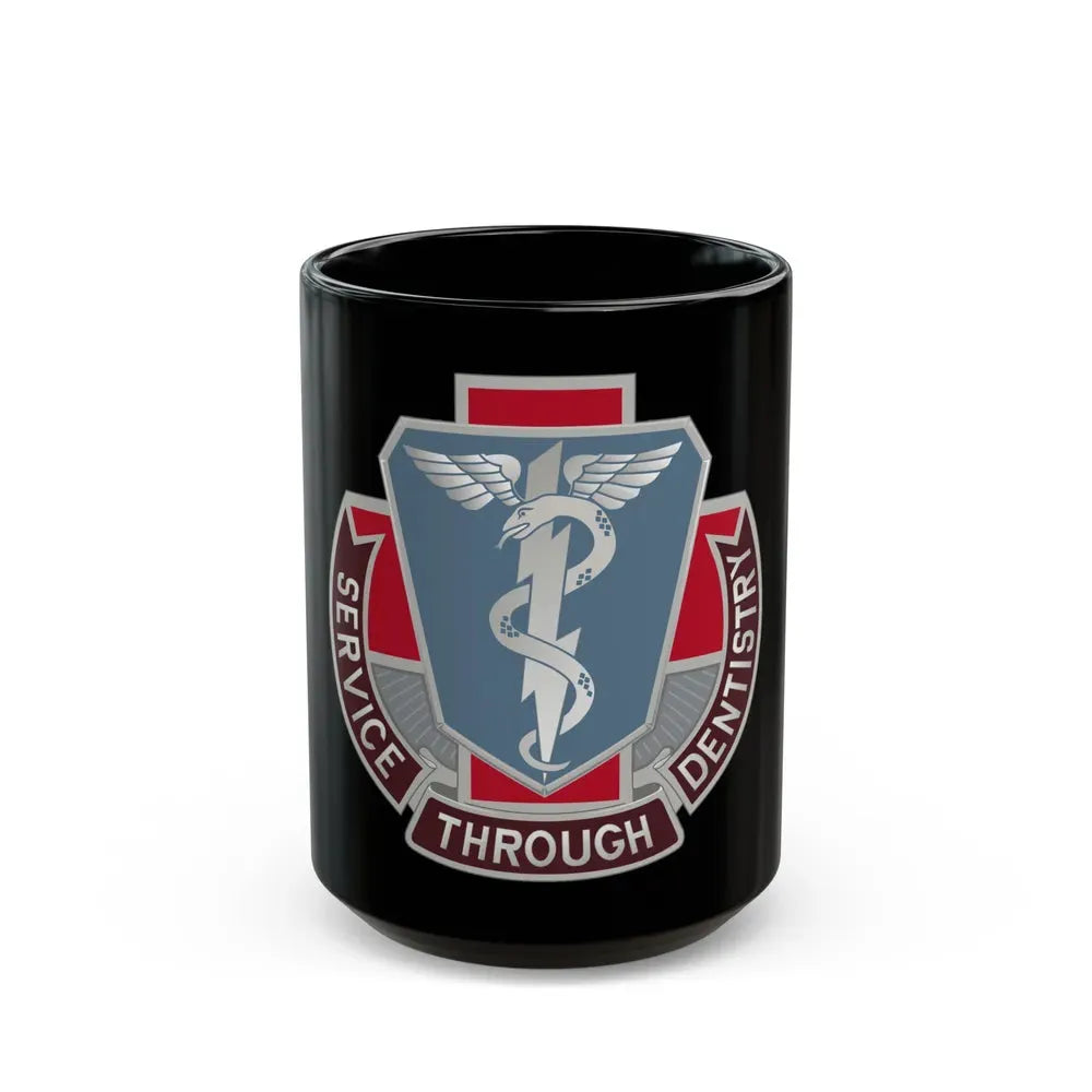 Dental Health Activity Fort Campbell (U.S. Army) Black Coffee Mug 15oz - Go Mug Yourself