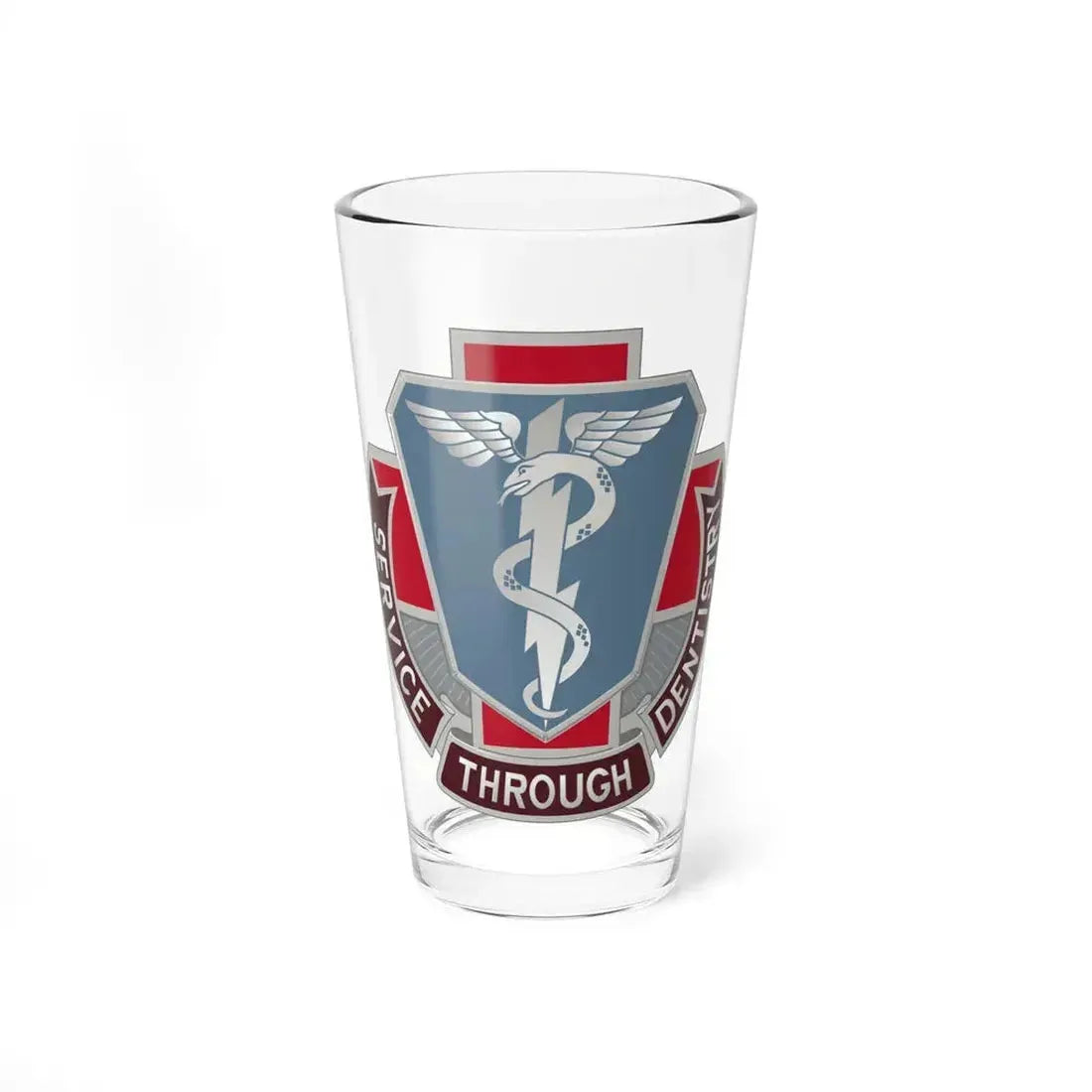 Dental Health Activity Fort Campbell (U.S. Army) Pint Glass 16oz 16oz - Go Mug Yourself