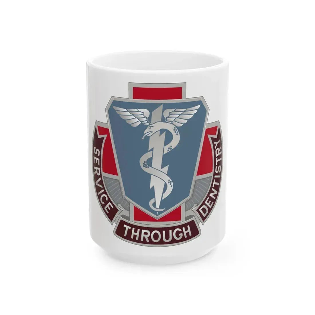 Dental Health Activity Fort Campbell (U.S. Army) White Coffee Mug 15oz - Go Mug Yourself