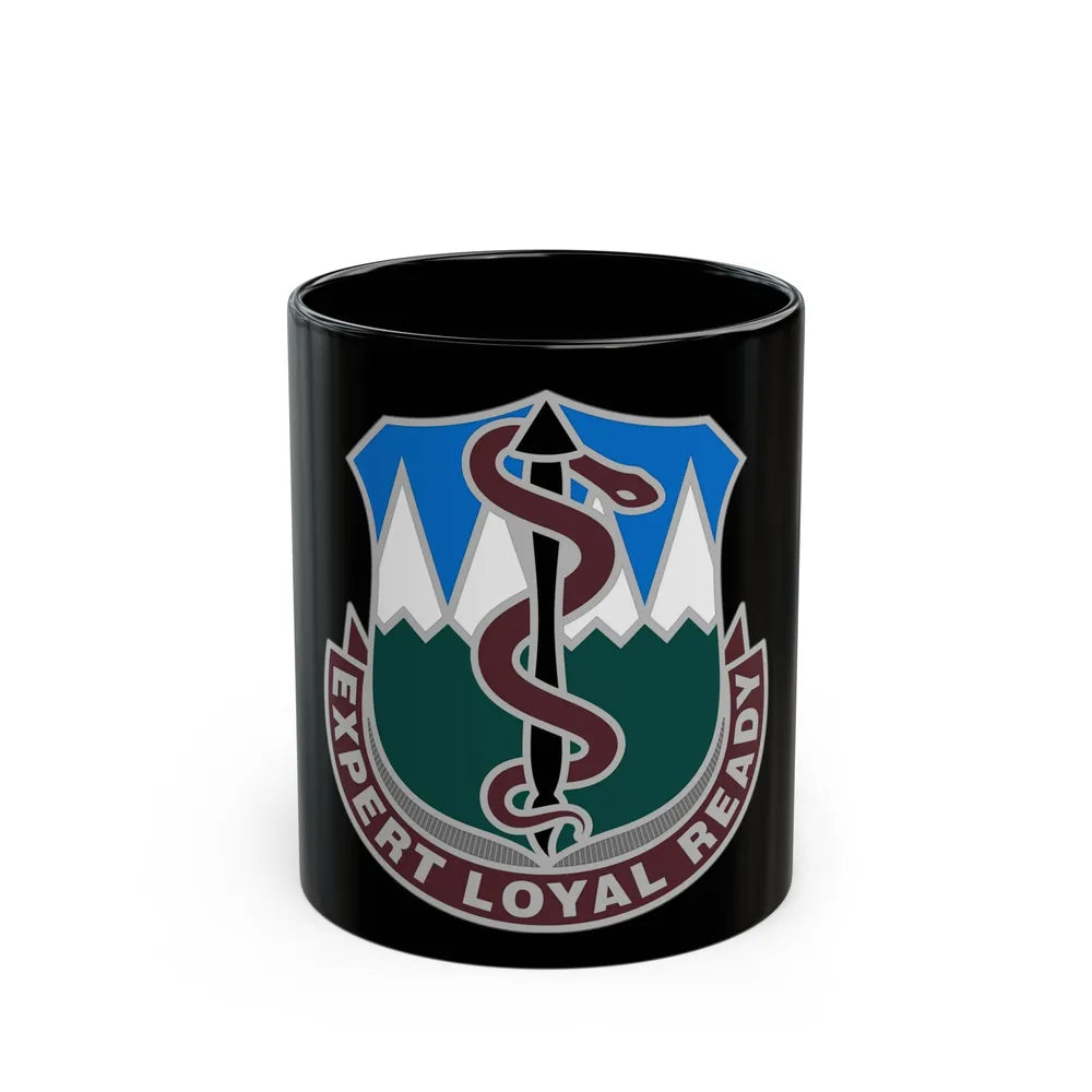 Dental Health Activity Fort Carson (U.S. Army) Black Coffee Mug-11oz-Go Mug Yourself