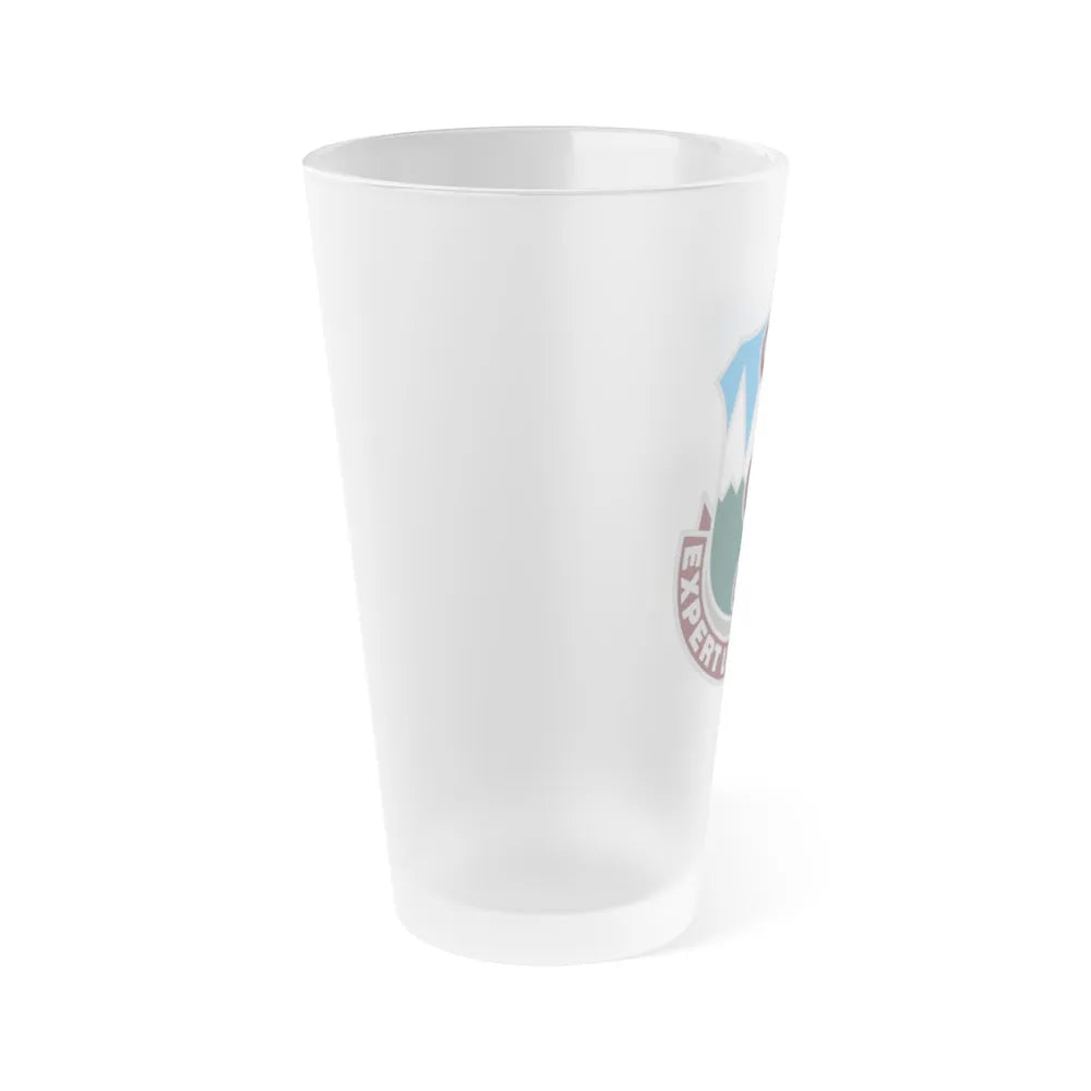 Dental Health Activity Fort Carson (U.S. Army) Frosted Pint Glass 16oz-Go Mug Yourself