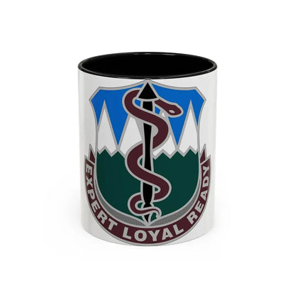 Dental Health Activity Fort Carson (U.S. Army) Accent Coffee Mug 11oz Black - Go Mug Yourself