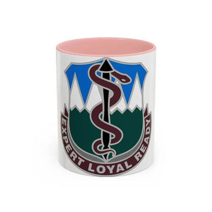 Dental Health Activity Fort Carson (U.S. Army) Accent Coffee Mug 11oz Pink - Go Mug Yourself