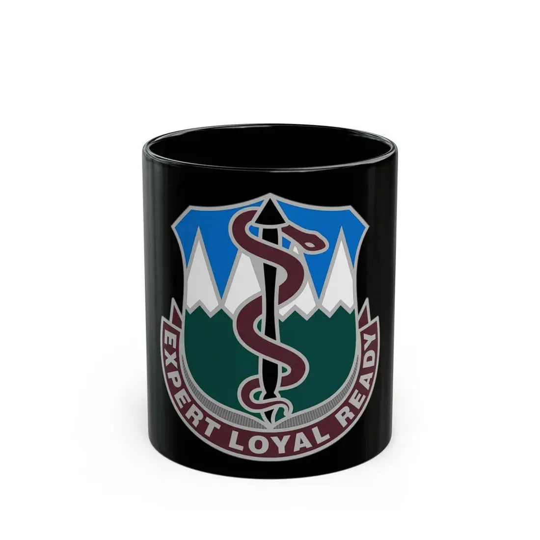 Dental Health Activity Fort Carson (U.S. Army) Black Coffee Mug - Go Mug Yourself