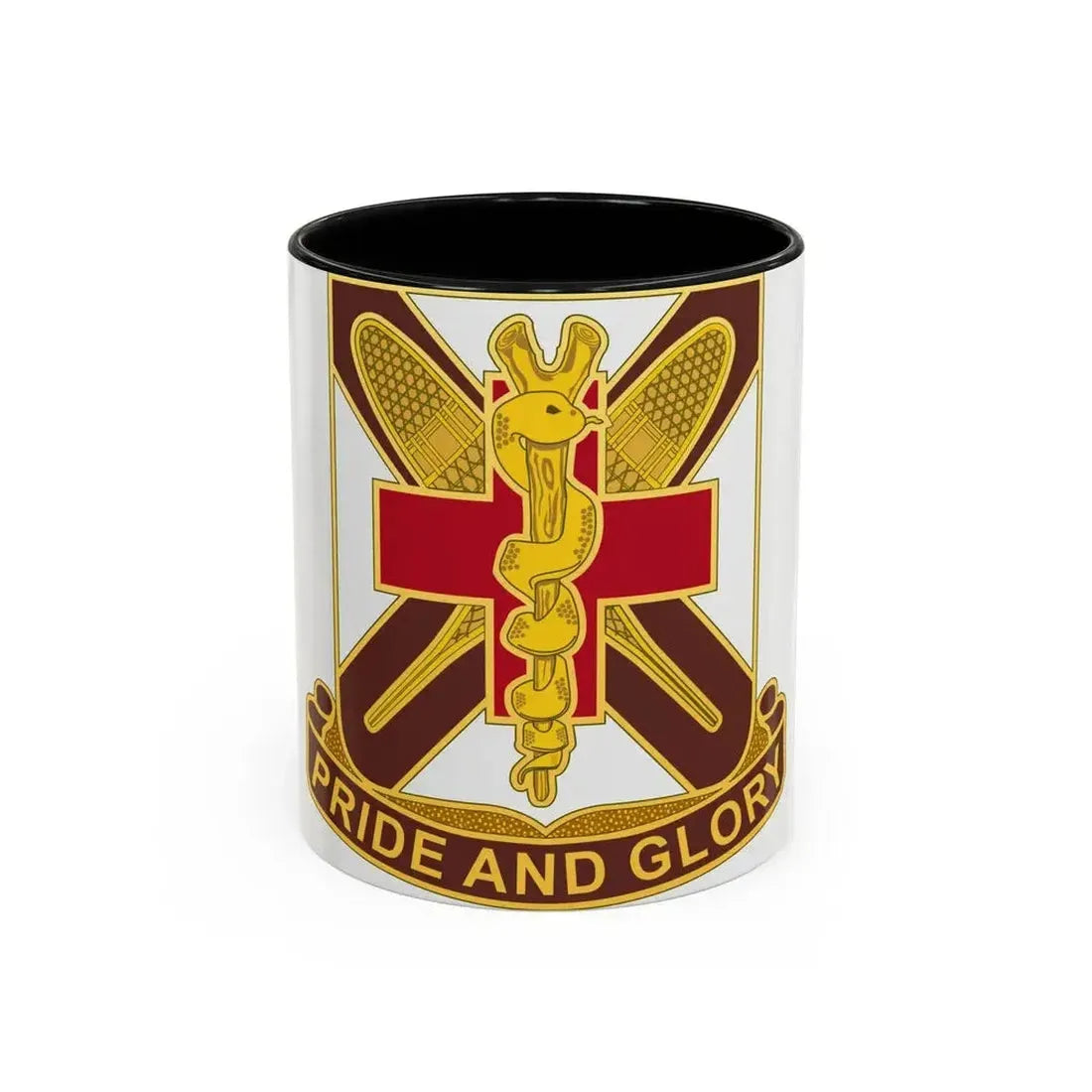 Dental Health Activity Fort Drum (U.S. Army) Accent Coffee Mug 11oz Black - Go Mug Yourself