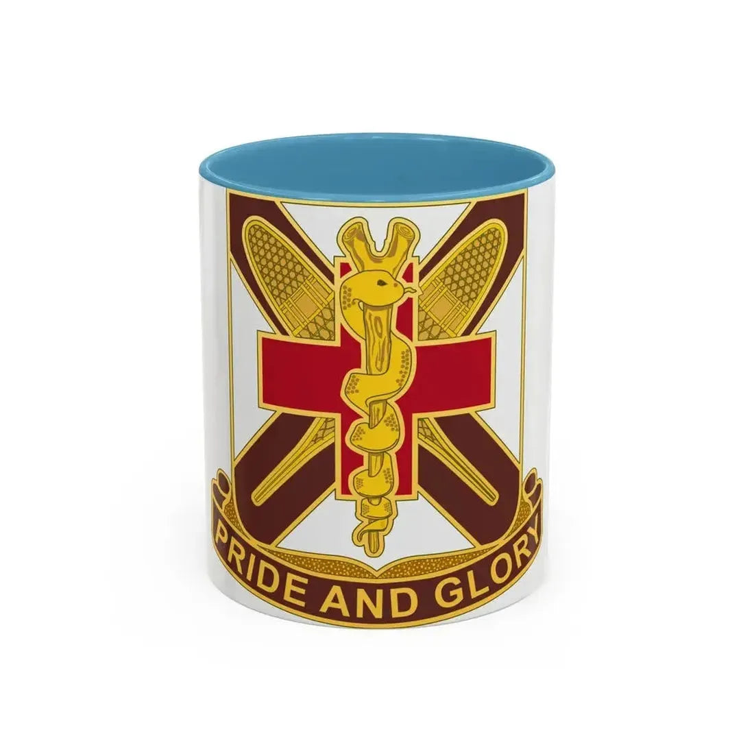 Dental Health Activity Fort Drum (U.S. Army) Accent Coffee Mug 11oz Light Blue - Go Mug Yourself
