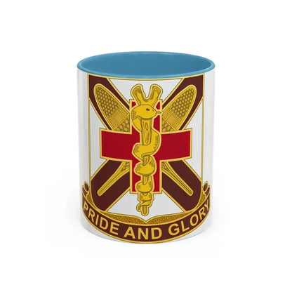 Dental Health Activity Fort Drum (U.S. Army) Accent Coffee Mug 11oz Light Blue - Go Mug Yourself