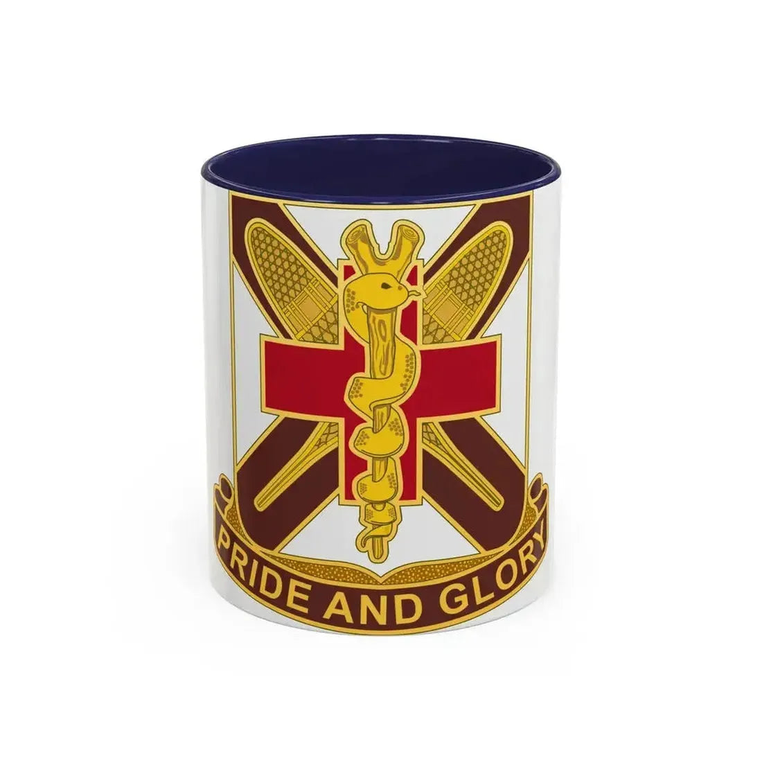 Dental Health Activity Fort Drum (U.S. Army) Accent Coffee Mug 11oz Navy - Go Mug Yourself
