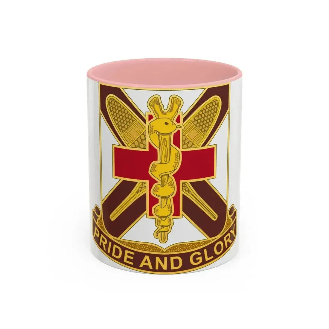 Dental Health Activity Fort Drum (U.S. Army) Accent Coffee Mug 11oz Pink - Go Mug Yourself