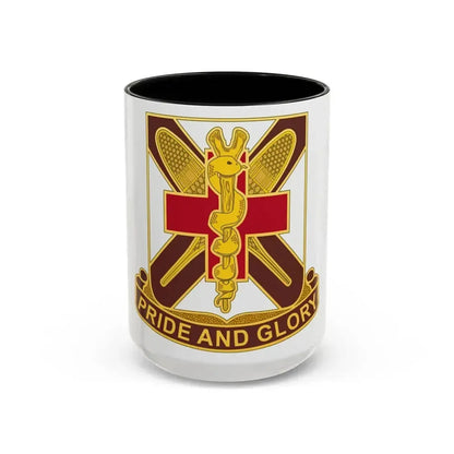 Dental Health Activity Fort Drum (U.S. Army) Accent Coffee Mug 15oz Black - Go Mug Yourself
