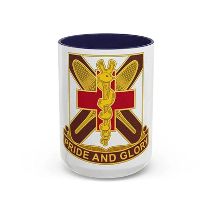 Dental Health Activity Fort Drum (U.S. Army) Accent Coffee Mug 15oz Navy - Go Mug Yourself