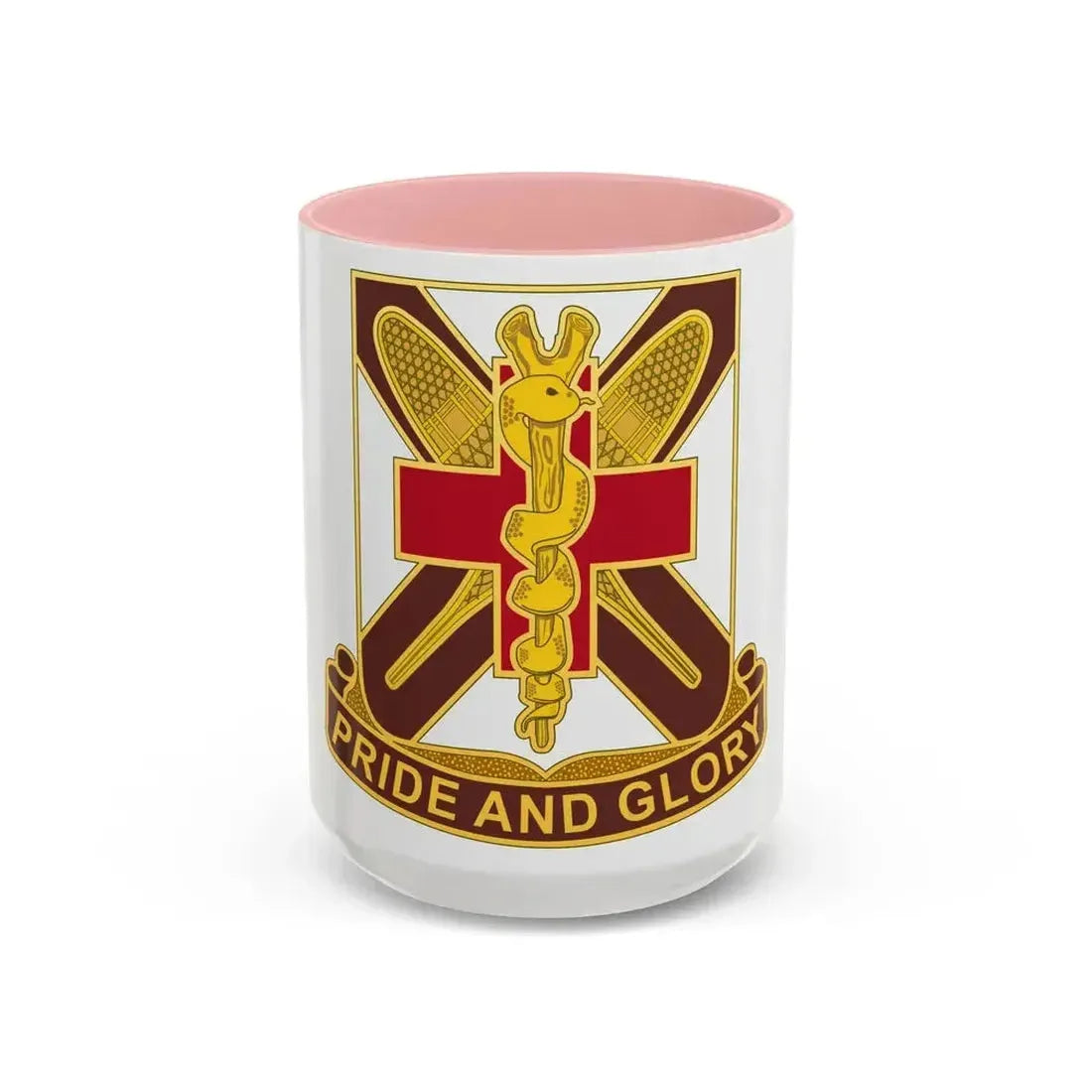 Dental Health Activity Fort Drum (U.S. Army) Accent Coffee Mug 15oz Pink - Go Mug Yourself