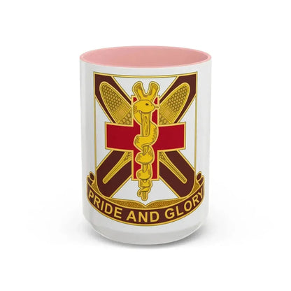 Dental Health Activity Fort Drum (U.S. Army) Accent Coffee Mug 15oz Pink - Go Mug Yourself